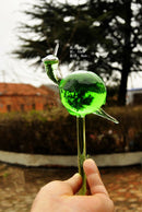 Automatic Bird Shape Glass Irrigation System Simple Device For Flowering Garden
