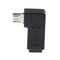 2x 90 Degree Mini Left &Right Angle USB Male to Female Plug Adapter Charger â„–[