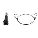 2Pcs Safety Tether Rope with Screw for Gopro Action Camera Lanyard Bundle