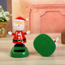 Solar Dancing Toys, Christmas Santa Claus Solar Powered Dancing Toys Swinging