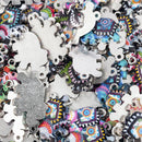 10Pcs Mini Colorful Enamel Elephant Connectors For DIY Bracelet Necklace Making