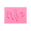 Musical Note Silicone Fondant Mold Cake Sugarcraf Decorating Chocolate Mould 3C