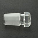 24/40 Hexagonal Hollow Glass Stopper Bottle Plug Laboratory Chemistry New