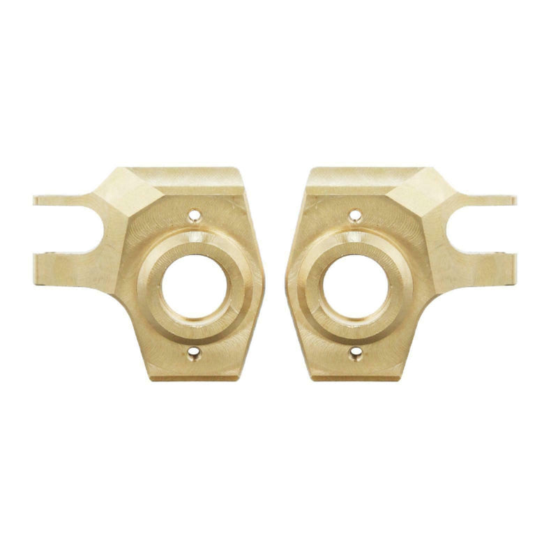 2x RC Brass Front Steering Knuckle Cup for Axial SCX10 II 90046 Replacements