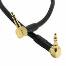 3.5mm Jack Audio Cable 3.5mm Male to Male AUX Cable 90 Degree Right Angle D