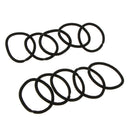 Beauty Girls Large No-damage Colorful Elastics Hair Ties Hairbands 20-Count