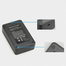 For Fz100 Usb Battery Charger Dual Ports Lcd Display Quick Charging Camera