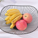 Fruit Basket Bread Storage Rack Plate Snacks Organizer Iron 25.5*11. L0Z1