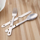 Portable Combination Cutlery Three Sets Of Cutlery Spoons Multifunctional C