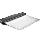 flour stainless steel scale dough pizza kitchen scraper tool cutter gadget   Z