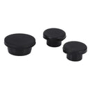 3X(3X Rubber Removable Plug Set for Jeep Wrangler JK 2007-2018 Tailgate Tra