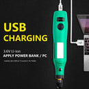 Cordless Drill Power Tools Electric Mini Drill Grinding Accessories Set 3.6