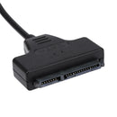 USB2.0 to 7+15Pin SATA HDD Adapter Easy Drive Cable with USB Power Port