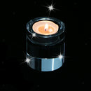 6cm Cylinder Crystal Tea Light Holder Candlestick Wedding Home KTV Decor