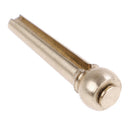 6pcs Brass Premium Bridge Pins Set For Acoustic Guitar Turned String Pegs B&X