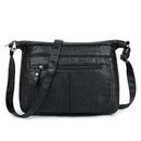 Fashion Women Leather Shoulder Messenger Bag Large Capacity Handbag Purse