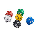 10 Pieces Fun D4 D20 Multi Sided Dice for RPG TRPG Math Teaching Party Game