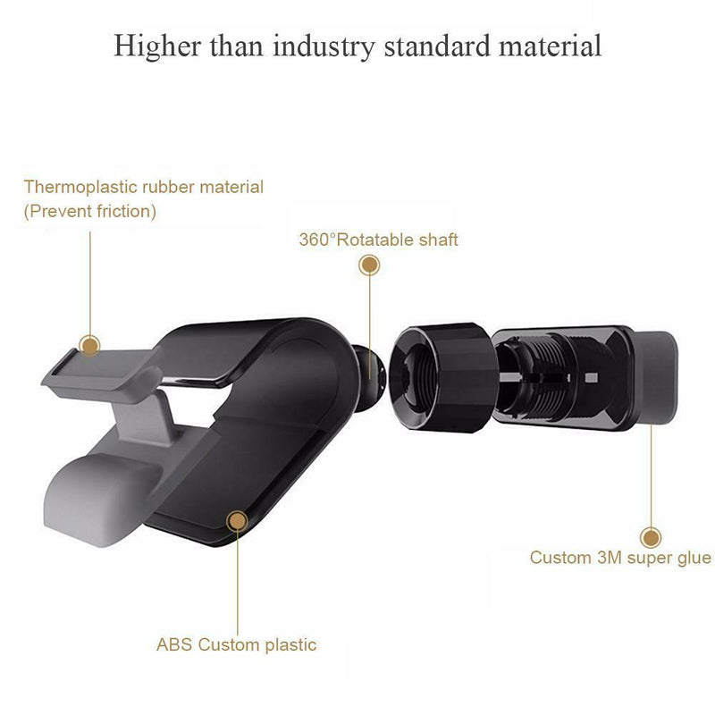 Archimedes Gravity 360 Degree Rotation Car Phone Buckle Clamp Holder Stand