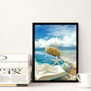 5D DIY Full Drill Diamond Painting Cross Stitch Kit (Sandy Beach-k521)