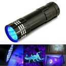 Hot Mini UV Ultra Violet 21 LED Flashlight Blacklight Aluminum Torch Light Lamp