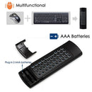 MX3 Backlit Air Fly Mouse Wireless Keyboard IR Learn Remote For AndroidBox TV LJ