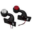2Pcs 12 Led Side Marker Truck External Lights Car Bus Lorry Led Indicator L