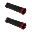 Utility Mountain Bicycle Bike handlebar Rubber Grip handlebar bushings Red
