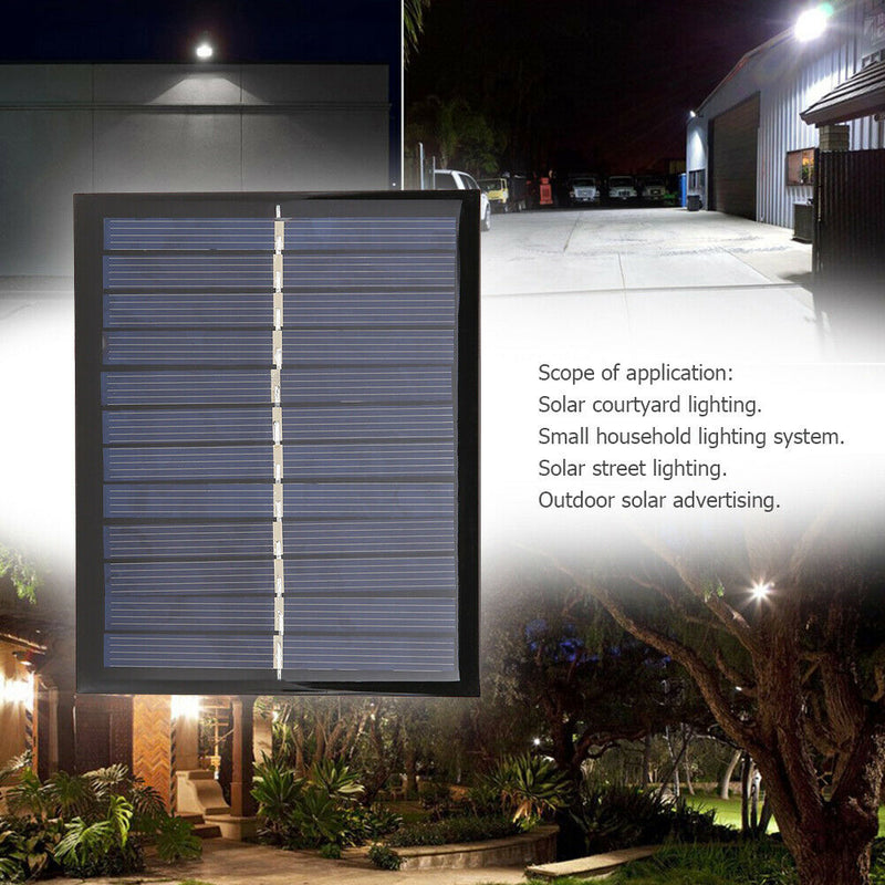 1.5W 6V Polysilicon Solar Panel DIY Solar System for Home Street Lights