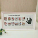 Cute Baby Photo Frame Diy Handprint 12 Months Photo Frame Baby Boy Girl One