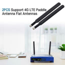 2PCS Car Roof Fender Radio AM FM Paddle Flat Antenna For 4G LTE Huawei ZTE