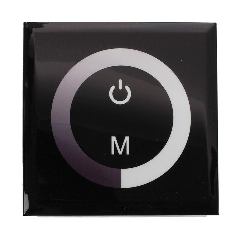 LED Controller Installation Glass Design Control Panel Dimmer Switch A4S3