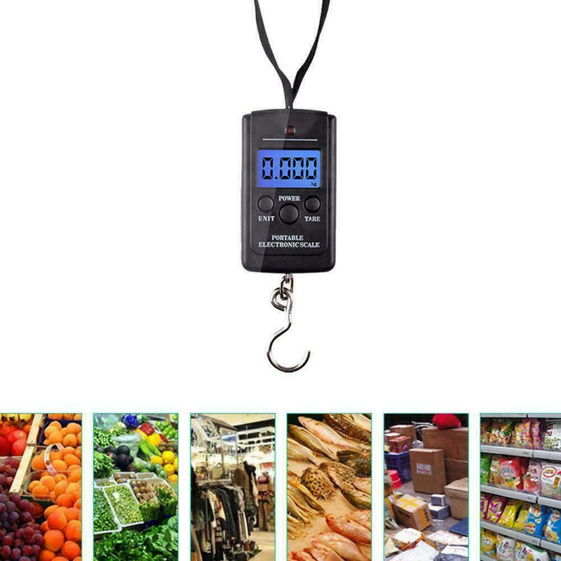 Digital Scale For Fishing Travel Weighting Steelyard Hanging Scale Electron M5K5