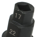 1PC Motorcycle Front Wheel Spindle Removal Sleeve 17 19 22 24mm Hub Axle HeSEAU