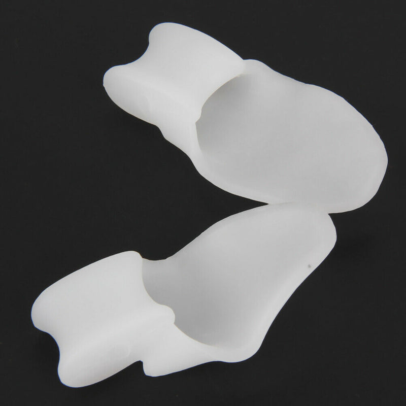 2PCS Gel Toe Separators Stretchers Alignment Bunion Pain Relief