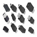12 In 1 OTG Adapter Converter Kit USB 2.0 Male To