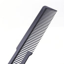 Hairdressing Carbon Anti-static Comb Wide Tooth Hair Clipper Comb (Black)