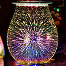 Electric Wax Melt Burner Glass Aroma Diffuser Lamp Light Fragrance Decor
