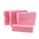 10Pcs Nail Buffer, 4 Way Pink Nail Art Shiner Polishers Buffing Sanding Files