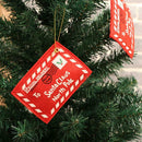 Merry Christmas Creative Nonwoven Envelope Pendant Festival Home Decoration