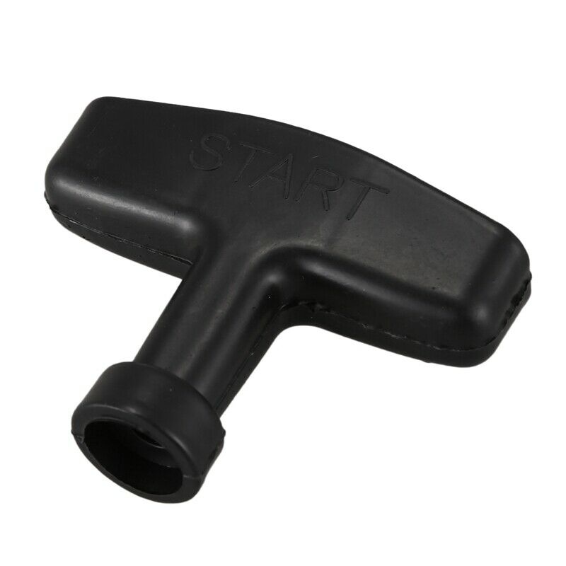 Replacement Recoil Starter Pull Handle Grip Black for Motor