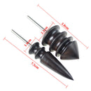 Burnisher Leather Craft Edge Slicker Electric DIY Black Grinding Head