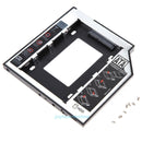 Universal 2.5 2nd 9.5mm SSD SDD HD SATA Hard Disk Drive HDD Caddy Adapter Bay