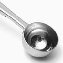 Stainless Steel Ground Coffee Measuring Spoon Scoop With Bag Sealing Clip-3C