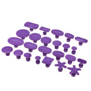 24pcs Glue Puller Tabs Pad For Car Body Paintless Dent Hail Repair Too%!