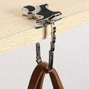 beautiful cat compact handbag holder Hanger Bag Holder Black X5D3