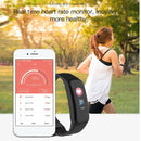 C1Plus Smart Band Fitness Tracker Bluetooth Smart Sport Bracelet Watch Blue