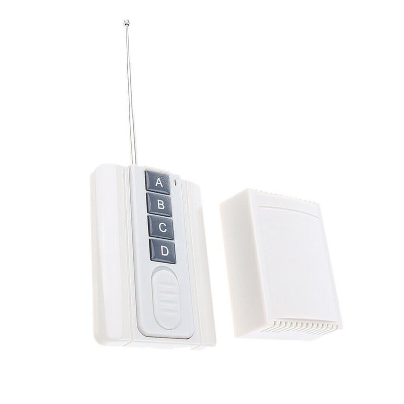 2V Wireless 4CH Remote control Switch Module for Motor Light Garage 433Mhz