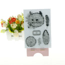 Vivid  Tree trunk ring Scrapbooking Album Card Decor DiaryCraft Clear Stamps JR
