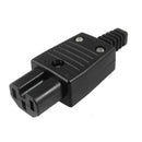 Black IEC320 C15 Female Outlet Socket Power Adapter Connector AC 250V 10A W5V6