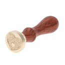 Copper Head Wax Sealing Stamp DIY Envelope Card Decor Seal with Handle(F35)